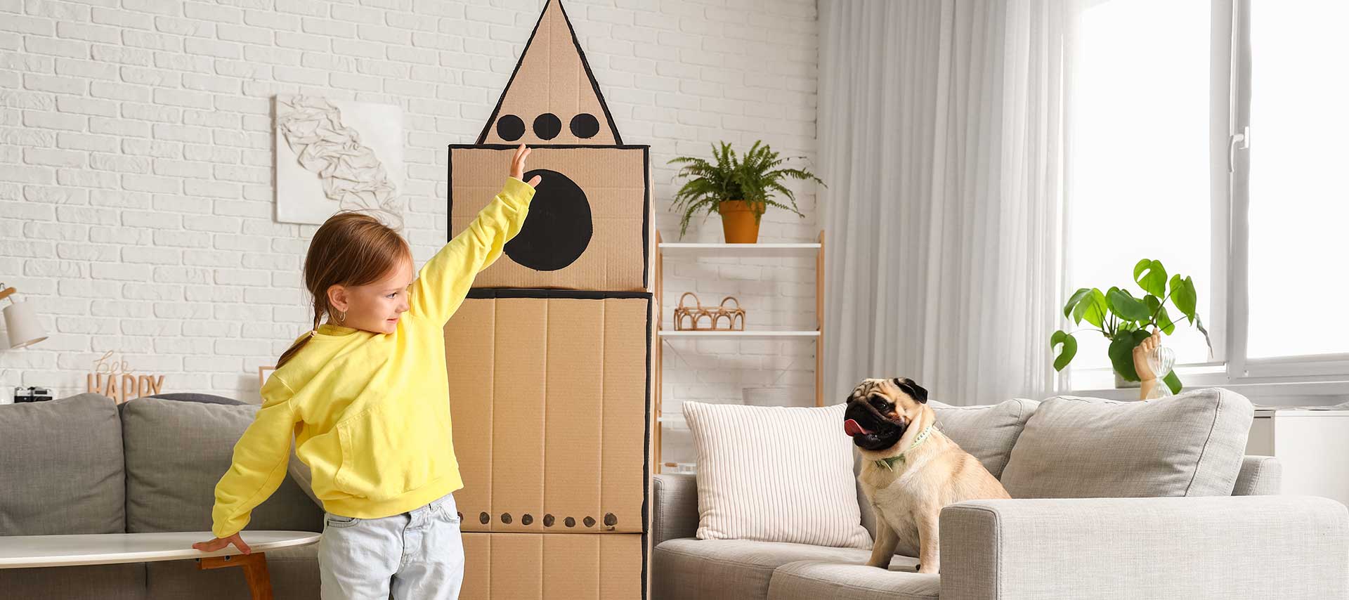 girl and rocketship