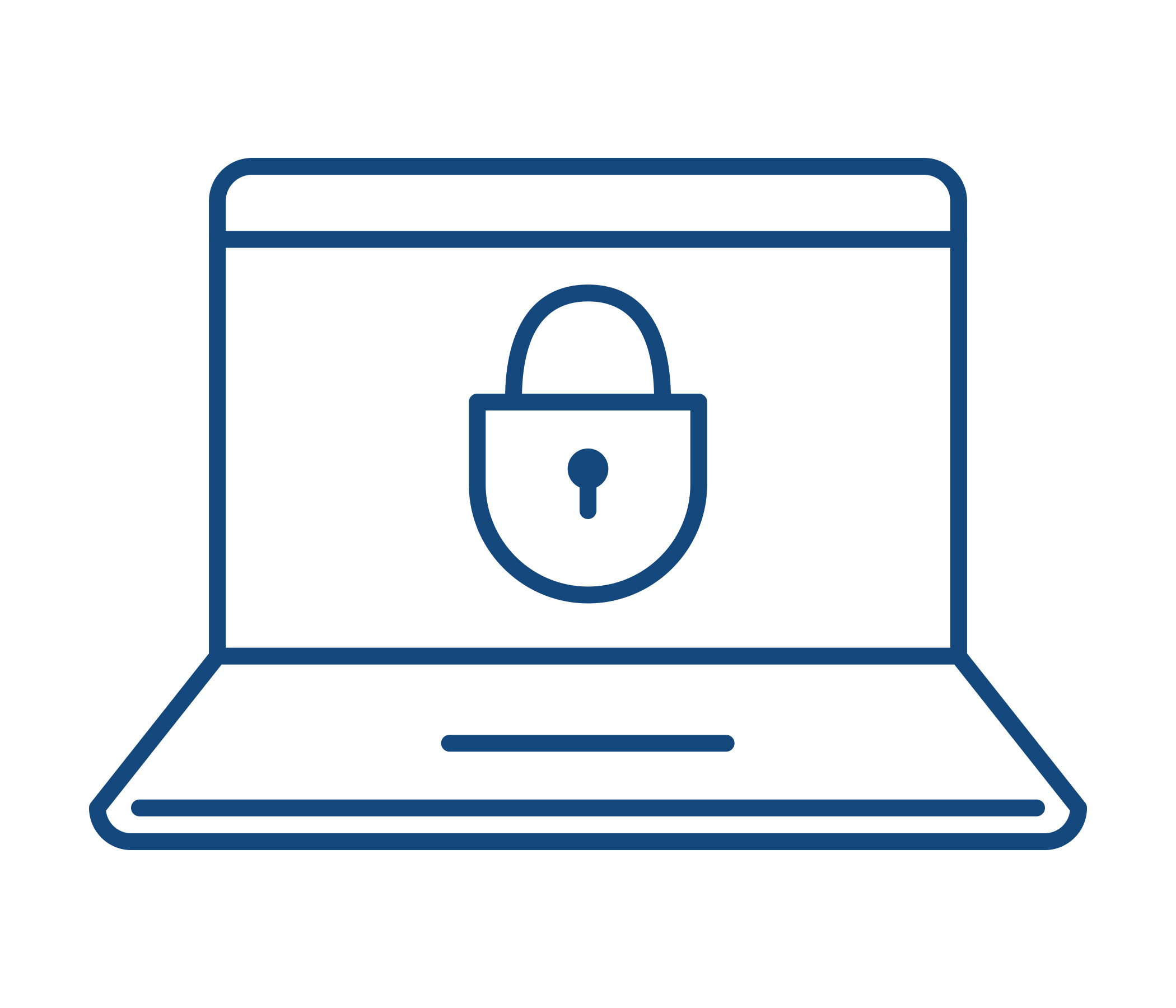 computer with lock